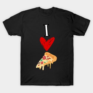 I love Pizza, cute design T-Shirt